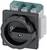Rotary switch in a black casing, with 'ON' and 'OFF' labelling, suitable for electrical controls or machine operation.