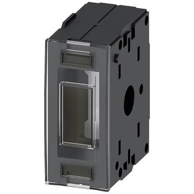 Black rectangular electric switch with a transparent protective cover, suitable for controlling devices in electrical systems.