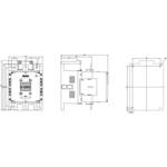 CONTACTOR, 132 KW / 400 V /AC-3
