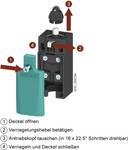 SELECTOR SWITCH, O-I, GREEN