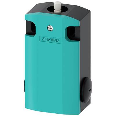 Electric actuator in green housing by Siemens, suitable for automation of valves in heating, ventilation and air conditioning systems.