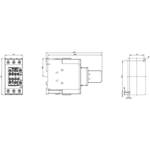 CONTACTOR,AC3:30KW 1NO+1NC 400VAC 50HZ