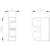 Technical drawing of a rectangular object with dimensions 40.2 x 12.4 x 30, showing a side and top view with internal features.