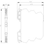 INPUT COUPLING LINK, 115VAC/DC, 1 CO HTV
