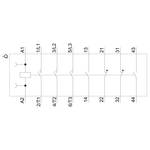 CONTACTOR,AC3:4KW 1NO+1NC AC230V 50HZ