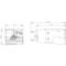 Technical drawing of an electrical device with dimensions: Width 45 mm, Length 88.9 mm, Height 38.9 mm. Front and side view.