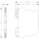 INPUT COUPLING LINK 110VAC/DC,1 CO CONT.