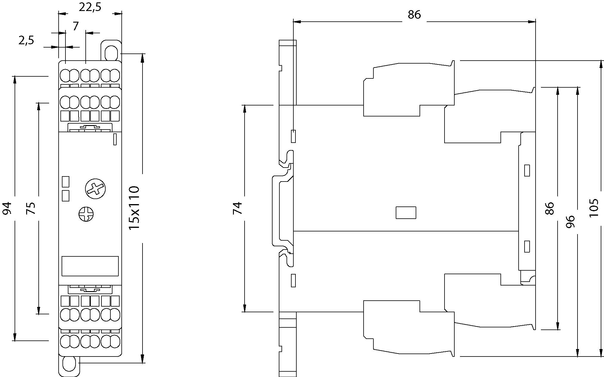Siemens 3RS1000-2CK20 Thermal control relay-1