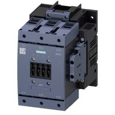 'Siemens electrical contactor, grey, for industrial applications, three-pole, model number visible on top.'