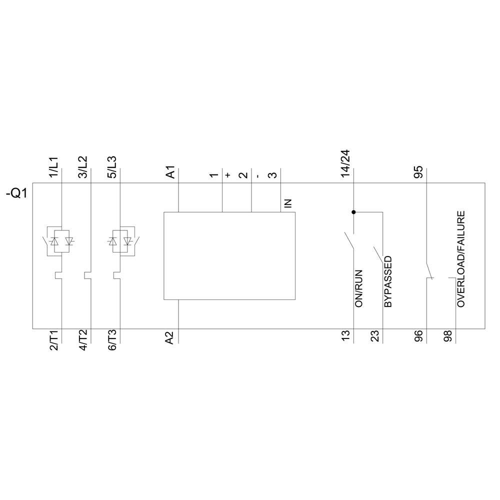 Siemens 3RW4076-6BB44 3RW40766BB44 Soft starter Motor power at 400 V ...