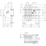 3KD switch disconnector, switch, size: 1, 3-pole, Iu: 32 A, Ue AC: 690 ...