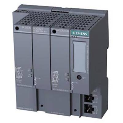 A grey Siemens SIMATIC S7-1200 Controller, a modular compact control system.