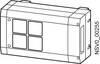 Siemens BVP:034277 BD01-AK2X/4SD163S14 Tap-off Light grey 16 A 230 V AC 1 pc(s)