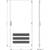 'Door diagram with dimensions: Height 1874 mm, Width 892 mm, Depth 27 mm. Front view shows ventilation slots, Side view shows handle.'
