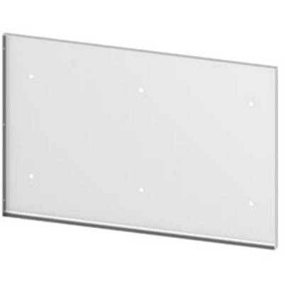White canvas board on the wall, unmarked and blank.