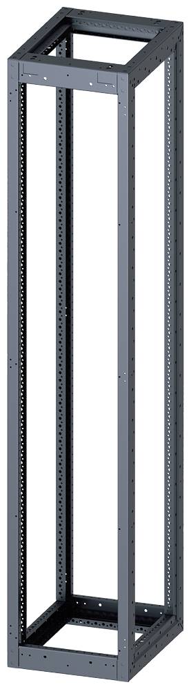 Metal frame, rectangular and tall, with open sides. Commonly used for server racks or technical equipment.<br><br>Metal frame, rectangular and tall, with open sides. Frequently used for server racks or technical devices.