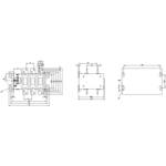 Contact. 160 kW/400V 2NO+2NC F-PLC-IN
