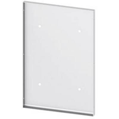 Clear acrylic sign holder with four mounting points at the corners, suitable for display boards or advertising purposes on walls.
