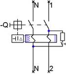 RCCB, 2-pole, type A, selective, In: 63 A, 300 mA, Un AC: 230 V