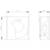 Technical drawing of a component with two views. Dimensions: 47.5 mm high, 47 mm wide and 22.6 mm deep.
