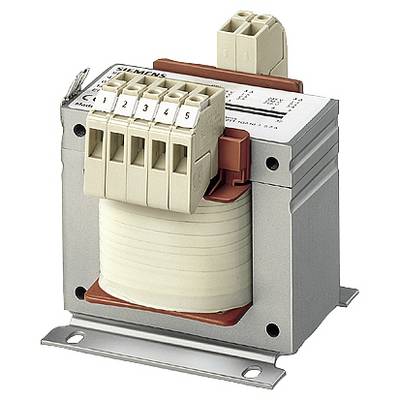 A Siemens electrical transformer with multiple terminal connections at the top, suitable for industrial applications.