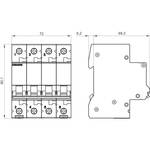 Miniature circuit breaker 230 V 10 kA, 1+N-pole, B, 10 A