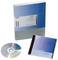 'Siemens Simatic Software', box with CD case and CD, packaged in a blue-grey box. Design for industrial applications.