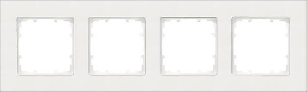 Siemens Switch product range 4x Frame  Delta White 5TG11140 1 pc(s)