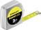 Measuring tape in a silver and yellow case, 'Stanley PowerLock' brand, showing a length of 3 metres on the extended yellow tape.