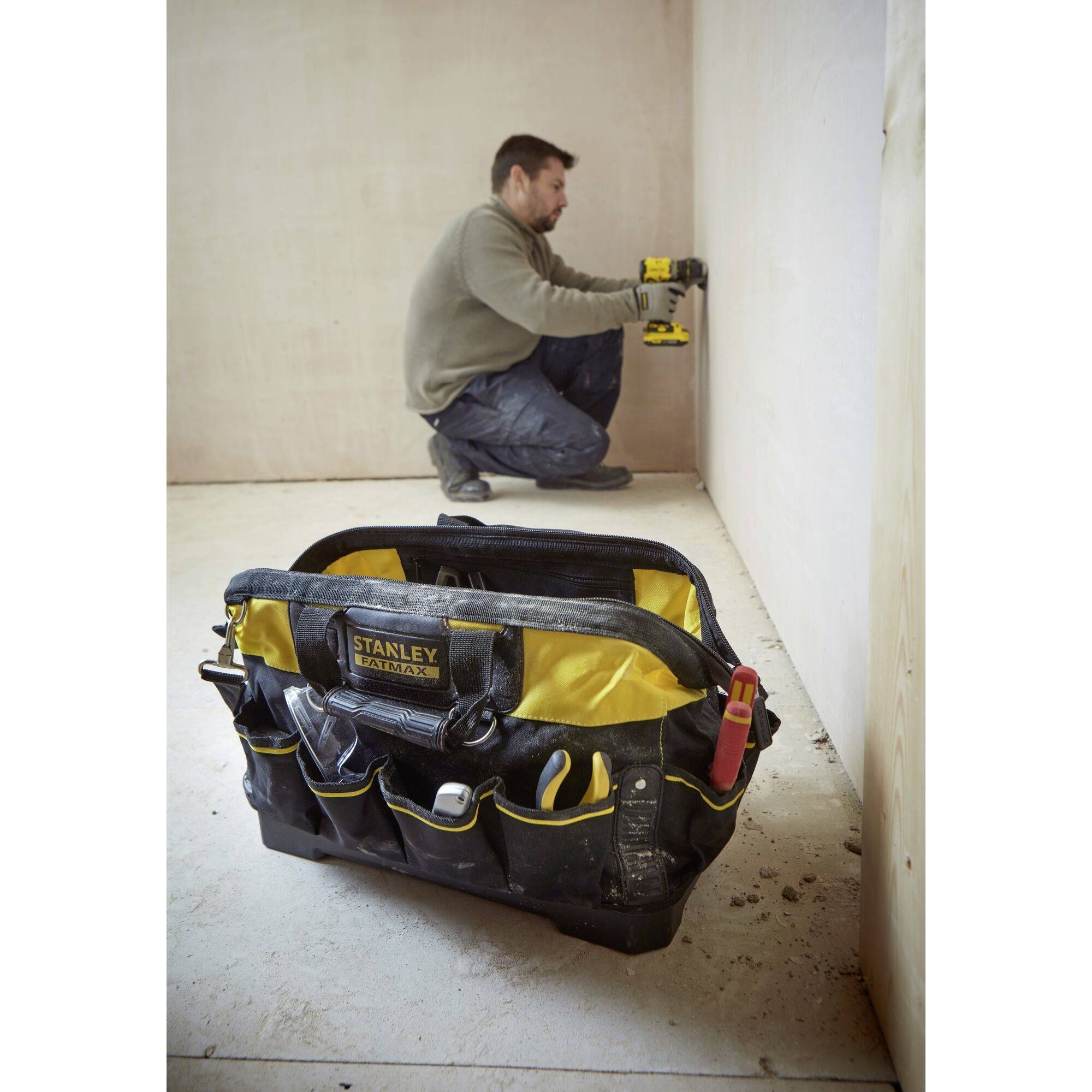 Buy STANLEY FatMax 1-93-950 Tool bag (empty) (W x H x D) 26 x 10 x