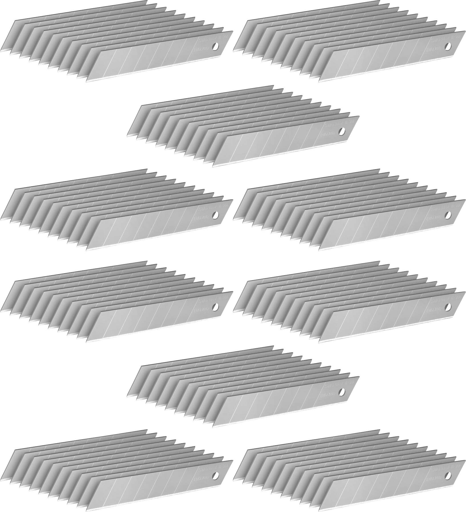 Ten stacks of identical grey lever arch files, symmetrically arranged, symbolise meticulously stored information.