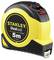 Yellow Stanley tape measure with 'DualLock Tylon' print, 5 metres long, suitable for precise measurements in craftwork.