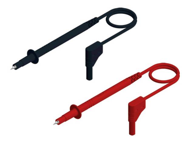 Hirschmann Test & Measurement PL 2600 SIL S W SET Safety test lead et 4 mm plug 4 mm plug 1.00 m Red, Black 1 pc(s)