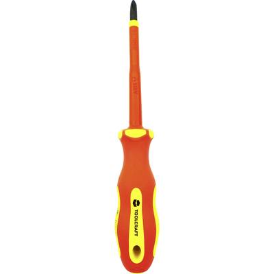 TOOLCRAFT PH2 TO-5345754 VDE, Electrical & precision engineering , Workshop Pillips screwdriver PH 2 Blade length: 100 m