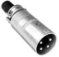 Amphenol EP-6-12 XLR connector Plug, straight Number of pins: 6 Silver 1 pc(s)-0