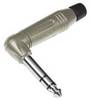 Amphenol ACPS-RN 6.35 mm audio jack Plug, right angle Number of pins: 3 Stereo Silver 1 pc(s)