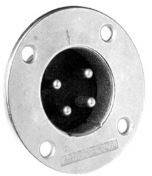 Amphenol EP-6-14 XLR connector Sleeve plug Number of pins: 6 Silver 1 pc(s)-0