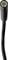 A black, flexible camera with a cylindrical head and integrated LEDs for illumination. Suitable for inspections.