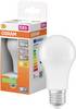 OSRAM HOMELIGHTING 4058075127029 LED (monochrome) EEC F (A - G) E-27 Pear shape 13 W = 100 W Warm white (Ø x H) 60 mm x 120 mm not dimmable 1 pc(s)
