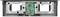 Pictured is the interior of an electronic device with a green circuit board in the centre, surrounded by metal components.