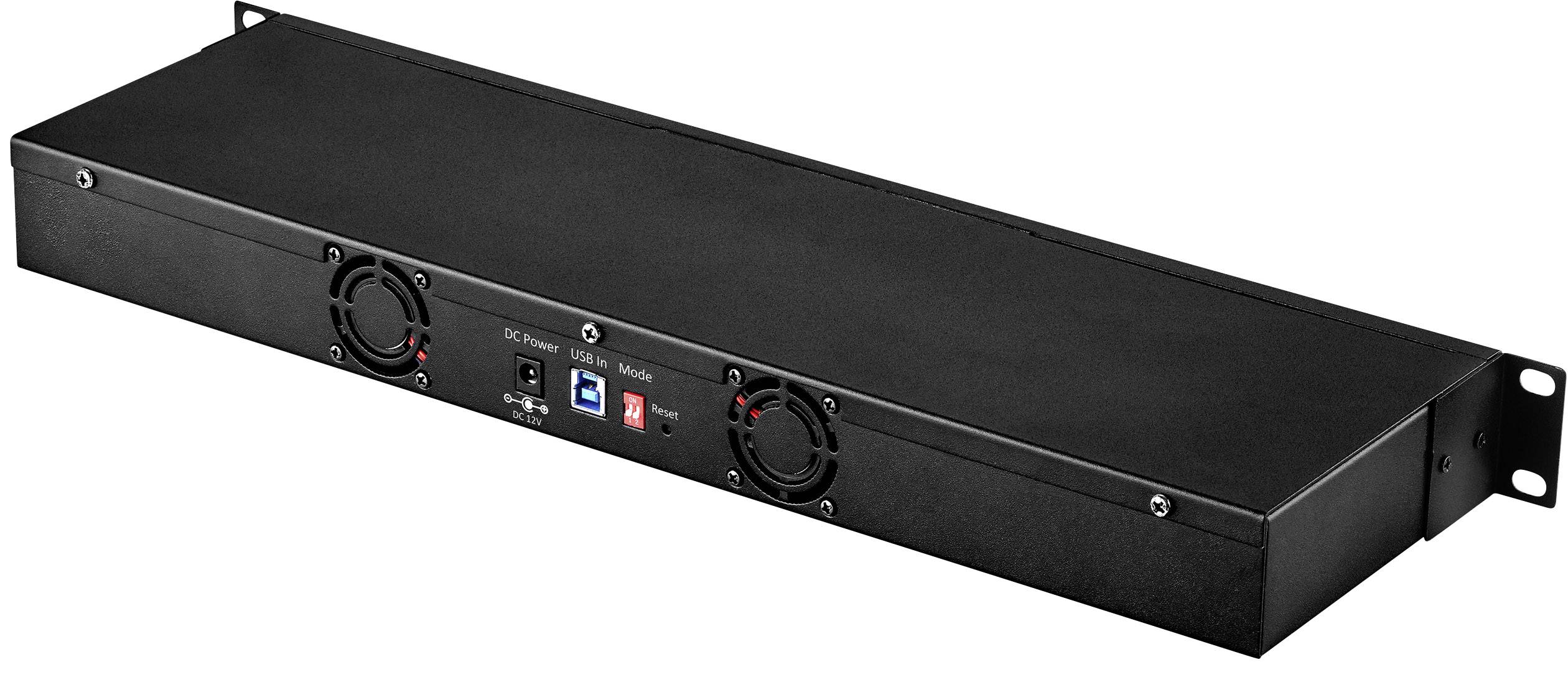 Renkforce RF-3570312 19 inch 2 x Server rack cabinet HDD bracket 1 U