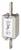 Siemens fuse, type 3NA3 214, 35A, with contact elements top and bottom, for electrical protection applications.
