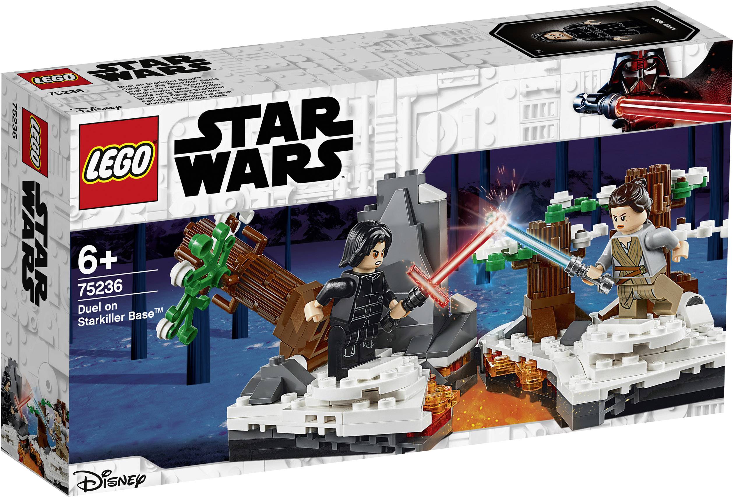 LEGO 75236 Star Wars Duel on Starkiller Base Set Kylo Ren & Rey The Force New 