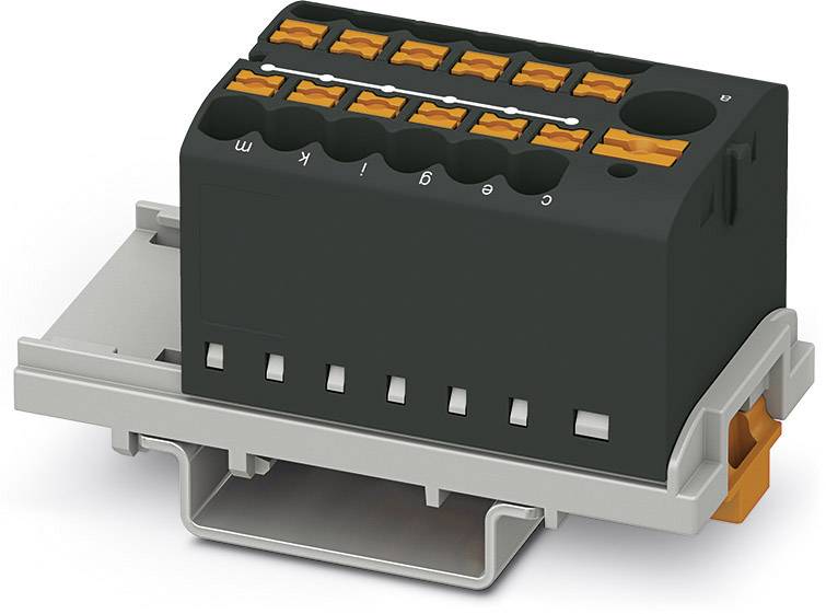 Phoenix Contact PTFIX 6/12X2,5NS35 BK 3273102 Distribution block 0.14