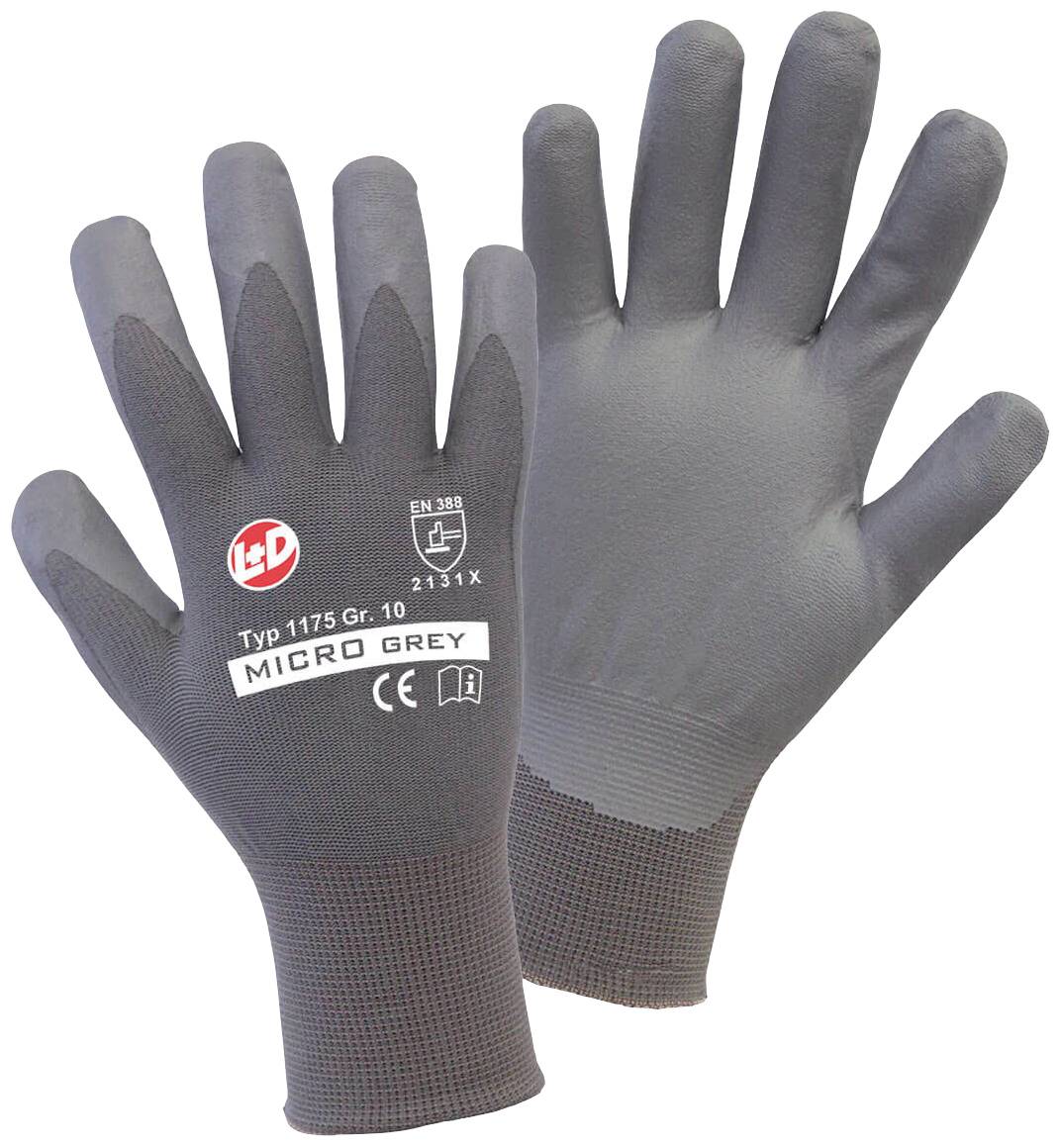 Leipold Doehle 1175-11 Nylon Protective glove Size (gloves): 11, XXL EN 388 CAT II 1 pc(s)-0