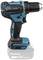 A cordless, blue-black battery-powered drill driver with an ergonomic handle and adjustable settings for different torque levels.