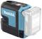 A portable Makita laser level with a blue-black casing, suitable for precise measurements on construction sites or DIY projects.