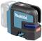 A cordless, compact laser level in blue and black with the brand name clearly visible on the side.