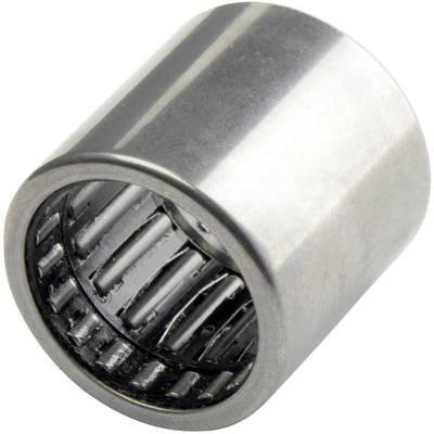 Cylindrical roller bearing with a metal housing, ensures smooth rotational movements in machinery, commonly used in automobiles and devices.