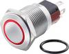 TRU COMPONENTS TC-7494816 TC-GQ16-KF-11ZE/J/R/12V/C Tamper-proof switch 48 V DC 2 A 1 x Off/On latch Red IP65 1 pc(s)